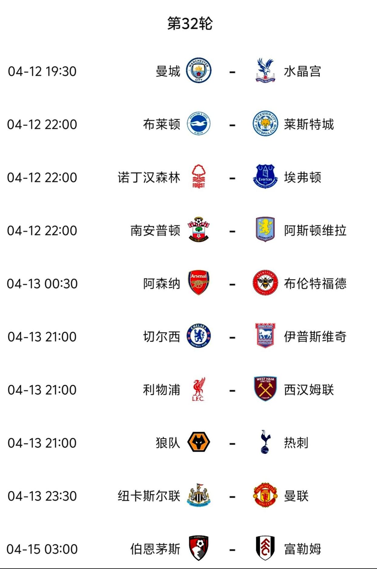 关于25/26赛季英超赛程公布：揭幕战利物浦vs樱桃，首轮曼联vs阿森纳的信息